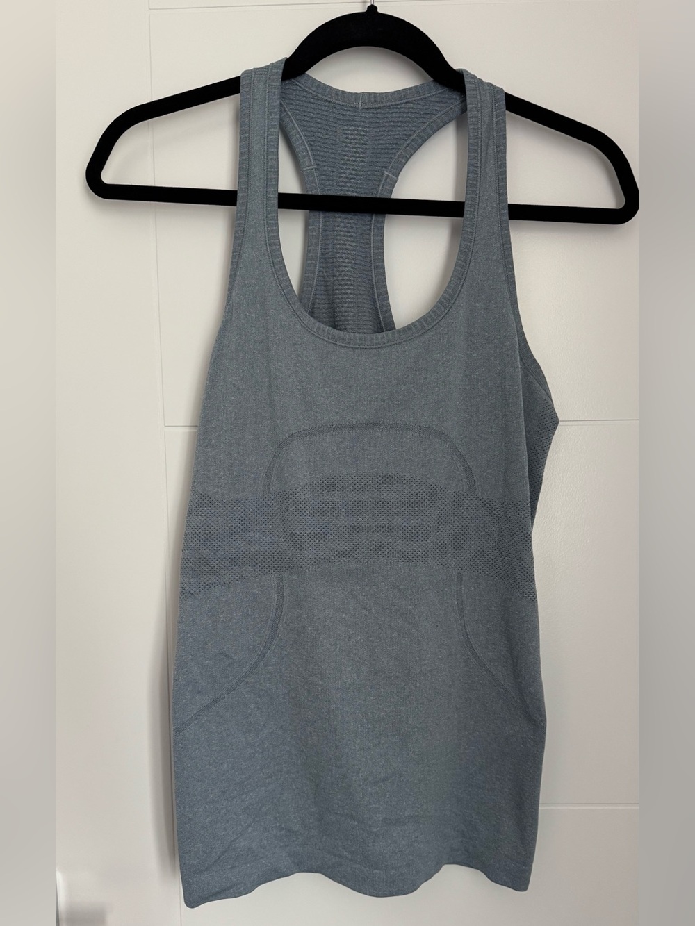 Lululemon Blue Swiftly Tech Racerback Tank Top, Size 8